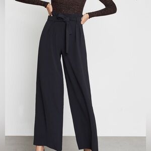 BCBGMaxAzria Wide Leg Paper Bag Pants sz Large